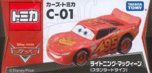 TD Disney Cars Tomica C-01 Lightning McQueen