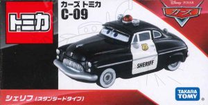 TD Disney Cars Tomica C-09 Sheriff