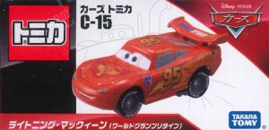 TD Disney Cars Tomica C-15 Firer McQueen