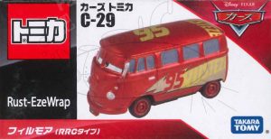 TD Disney Cars Tomica C-29 Fillmore RRC