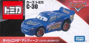 TD Disney Cars Tomica C-30 Lightning McQueen (Fabulous)