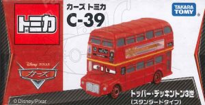 TD Disney Cars Tomica C-39 Topper Deckington III (STD. Type)