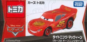 TD Disney Cars Tomica-Lightning McQueen (Cars 2 Open Type)