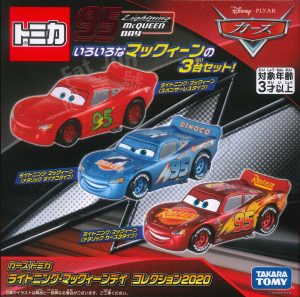 TD Disney Cars Tomica McQueen Day 2020 Set