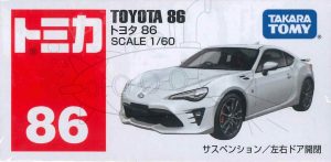 TD Tomica BX086 Toyota 86 Facelift