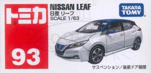 TD Tomica BX093 Nissan Leaf