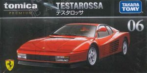 TD Tomica-Premium No. 06 Ferrari Testarossa