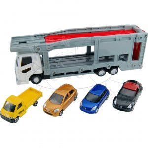 TM Tomica World-Car Carrier Set (Play with Tomica)