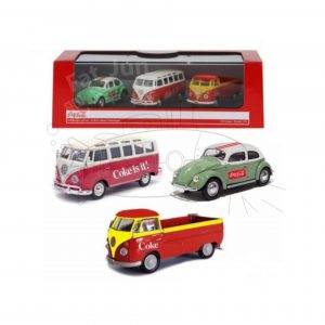 VH Coke Diecast 1:72 VW Gift Set (3 pcs)